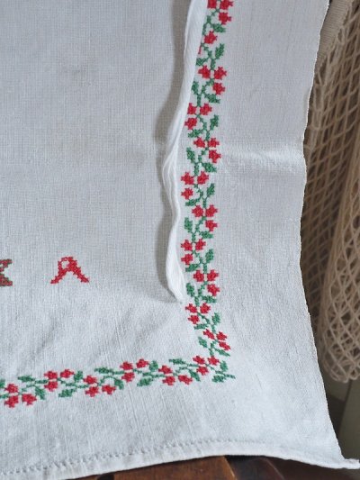 画像4: 名前がかわいい ハンガリアンリネンの エプロン   20%OFF 