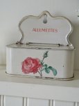 画像3: フランス 薔薇がかわいい ティン製アリュメット缶