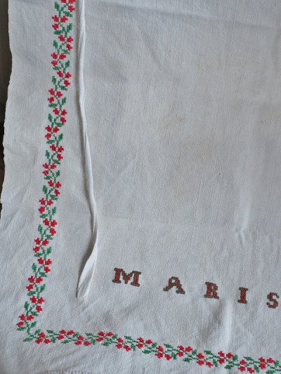 画像3: 名前がかわいい ハンガリアンリネンの エプロン   20%OFF 