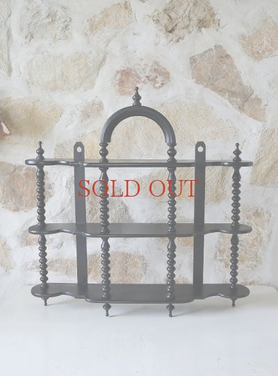 画像7: デザインが素敵な フレンチシェルフ