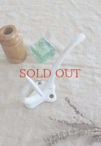 フランス ホーロー製コートフック