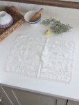 画像11: フランス刺繍が素敵な テーブルクロス