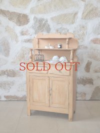 フランス シャビーなオリジナルペイントが かわいいキャビネット  20%OFF 