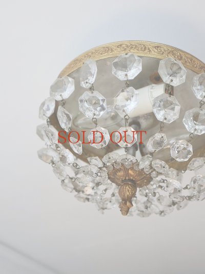 画像10: フランス ガラスが大人っぽい シーリングライト