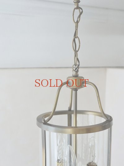 画像9: フランス 円柱型３灯ランタンペンダント