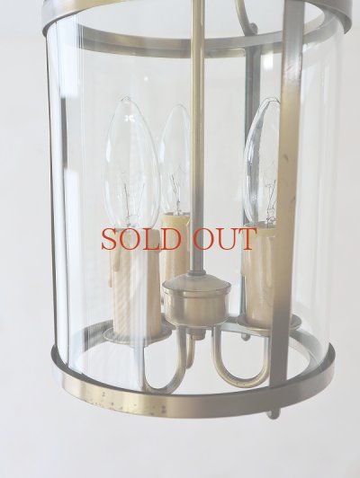 画像11: フランス 円柱型３灯ランタンペンダント