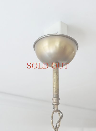 画像8: フランス 円柱型３灯ランタンペンダント