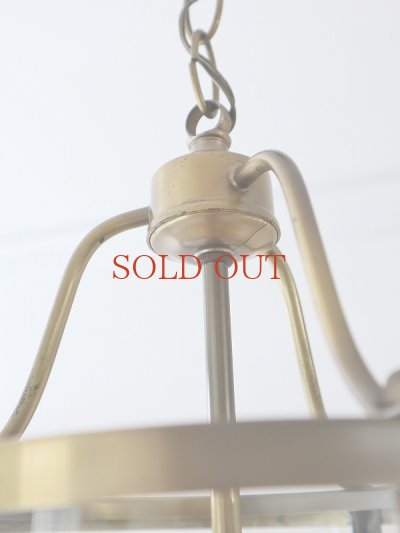 画像10: フランス 円柱型３灯ランタンペンダント