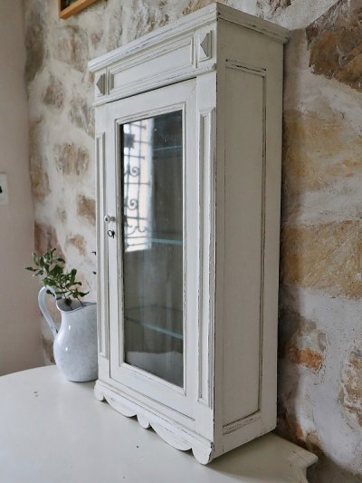 画像9: フランス デザインが素敵な ディスプレイ ウォールキャビネット