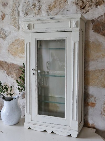 画像7: フランス デザインが素敵な ディスプレイ ウォールキャビネット