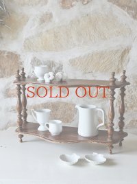 素朴な雰囲気が素敵な フレンチシェルフ  20%OFF 