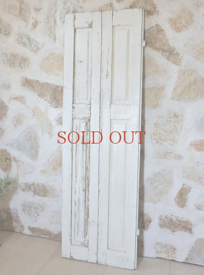 画像2: フランス シャビーなペイントが素敵な キャビネットドア  20%OFF 