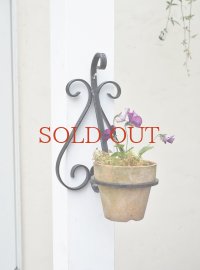 フランス アイアン製 プランターホルダー  20%OFF 