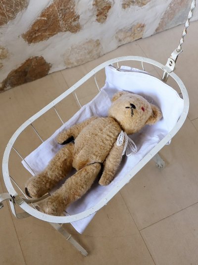 画像3: フランス アイアン製ゆりかご ドールベッド   20%OFF 