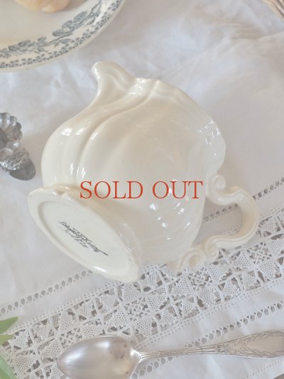 画像10: フランス サルグミンヌ製 花リムクリーマー