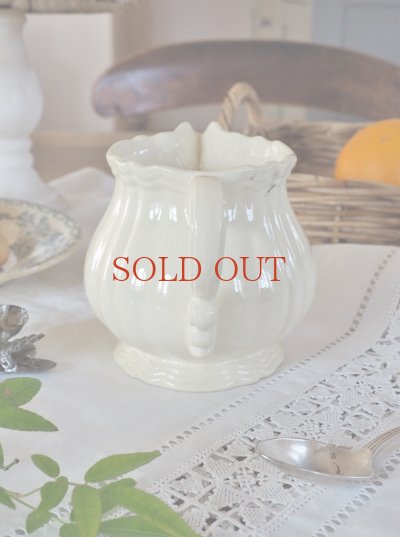 画像7: フランス サルグミンヌ製 花リムクリーマー