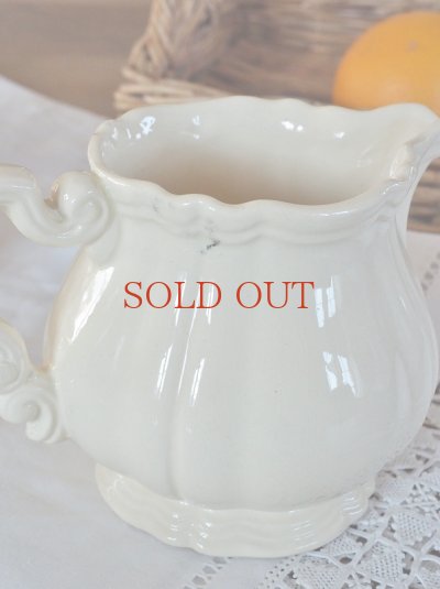 画像6: フランス サルグミンヌ製 花リムクリーマー