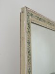 画像11: フランス 勿忘草がかわいい 木製ミラー