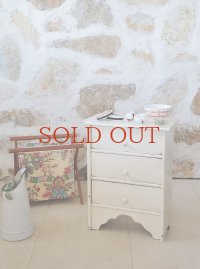 フランス ザインがかわいい３段ドローワー