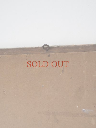 画像13: フランス 勿忘草がかわいい 木製ミラー