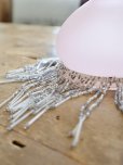 画像12: フランス ビーズがかわいい ピンクガラスシェード   10%OFF 