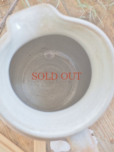 画像9: フランス 素朴な陶器製ピッチャー