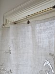 画像8: フランス 刺繍がかわいい カフェカーテン