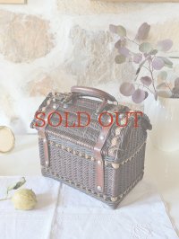 フランス ディティールが かわいいパニエ  20%OFF 