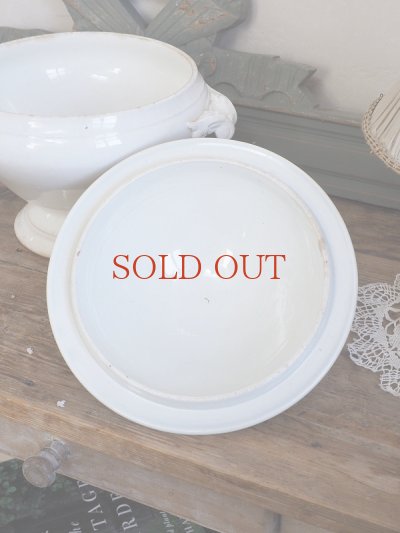 画像13: フランス DIGOIN&SURREGUEMINES製 １９００年前後の陶器製 スーピエール