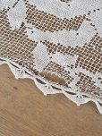 画像7: フランス エンジェルがかわいい フィレレース テーブルセンター