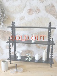 ブラックフレンチシェルフ  30%OFF 