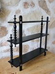 画像14: ブラックフレンチシェルフ   10%OFF 