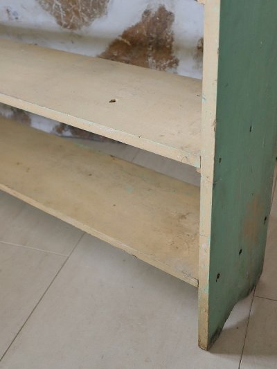 画像7: フランス ペイントがかわいい 素朴なビッグシェルフ