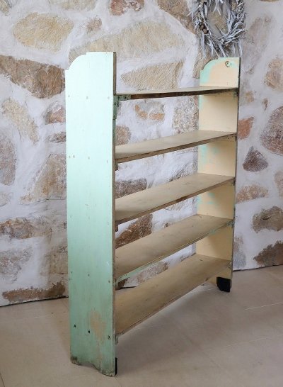 画像15: フランス ペイントがかわいい 素朴なビッグシェルフ
