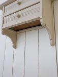 画像7: フランス サイドのデザインがかわいい ドローワー付きキャビネット
