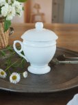 画像5: フランス 1900年初頭の繊細な 陶器製クレミエ