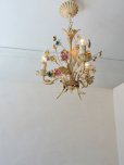 画像10: フランス シャビーでかわいい アイアンシャンデリア