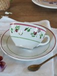 画像6: フランス ハンドペイントの お花模様がかわいい カップ＆ソーサー