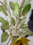 画像15: フランス ２色のお花がかわいい アイアンシャンデリア