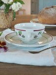 画像5: フランス ハンドペイントの お花模様がかわいい カップ＆ソーサー