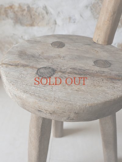 画像6: フランス 素朴なガーデン用スツール