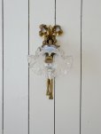 画像10: 小さなオパールセントの ガラスシェードが素敵な ウォールライト
