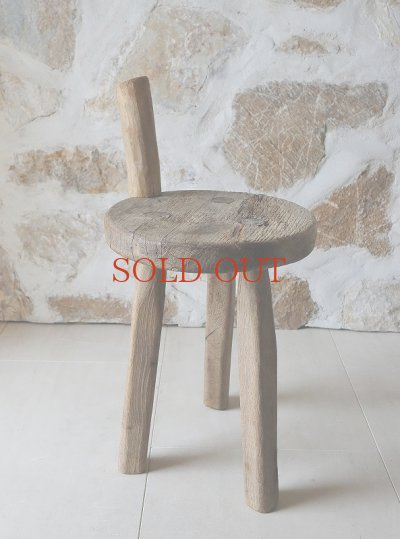 画像7: フランス 素朴なガーデン用スツール