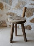 画像5: フランス 素朴なガーデン用スツール