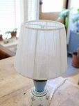 画像5: フランス 陶器の小花がかわいい テーブルランプ