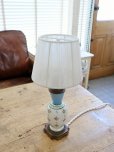 画像3: フランス 陶器の小花がかわいい テーブルランプ