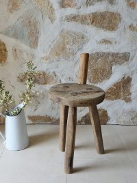 フランス 素朴なガーデン用スツール