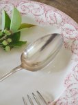 画像2: フランス<br/>イニシャルデザインが素敵な<br/>シルバー製<br/>スプーン (2)