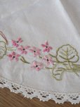 画像3: フランス 刺繍がかわいい テーブルクロス
