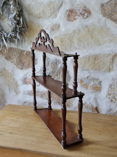 画像12: ナポレオン ３世スタイルの フレンチシェルフ   10%OFF 